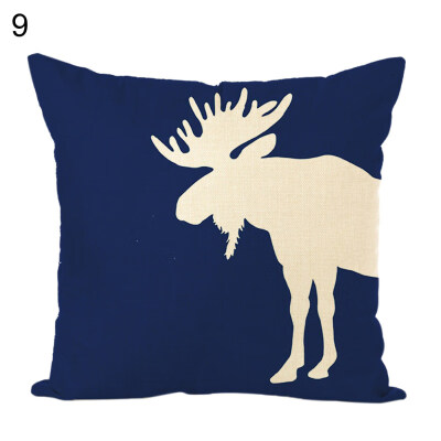 

Nordic ElkBearFlamingo Throw Pillow Case Cushion Cover Sofa Office Home Decor