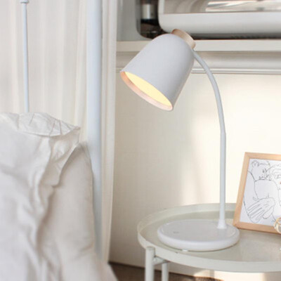

New meter rhyme LED rechargeable desk lamp creative eye protection learning small I lamp student dormitory touch adjustment night