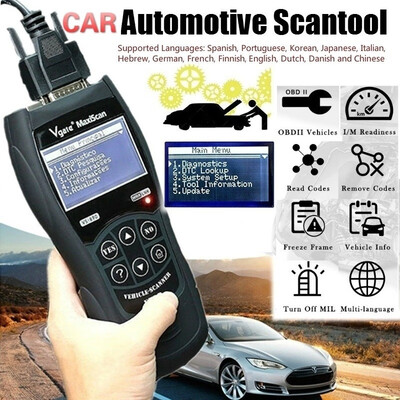 

Maxiscan Vgate VS890 OBD2 Car Diagnostic Scanner Car Code Data Readers Car Engine Diagnosis Automotive Multi-language Scanner