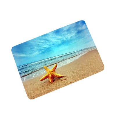 

〖Follure〗3D Ocean Carpet Rubber Soft Area Rug Decoration Bedroom Rectangle Floor Mat