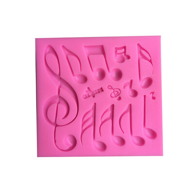 

Music Note Mold Silicone Fondant Mould Cake Decor Sugar Craft Baking Supplies
