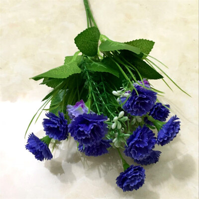 

Artificial Bridal Floral Decor Plant Flower Arrangement Fake Silk Clove Flowers Bouquet Decor