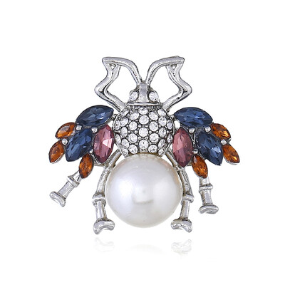 

New Vintage Bee Pin Cute Brooch Fashion Jewelry Lapel Pin Wholesale Best Gift For Girl