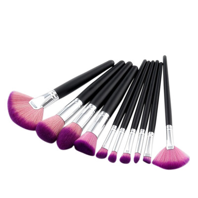 

10Pcs Pro Cosmetic Makeup Brushes Set Powder Foundation Eyeshadow Eyeliner Lip Make up Brush Beauty Tools Maquiagem 3 Colors