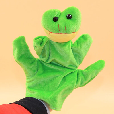 

Siaonvr Baby Kids Child Frog Animal Finger Puppet Infant Kid Toy Plush Toys