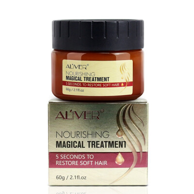 

ALIVER Nourishing Hair Mask Moisturizing Hair Hairy Roots Anti-drying Anti-fork Hair Mask Mud