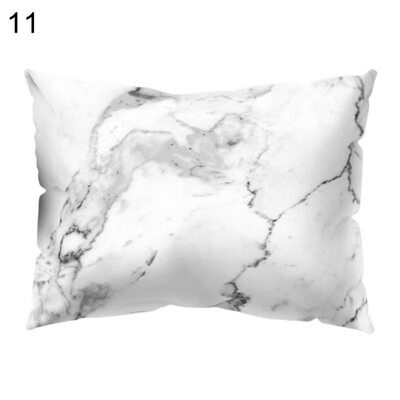 

Leaf Flower Stripe Pillow Case Cushion Cover Sofa Bed Car Cafe Office Decoration