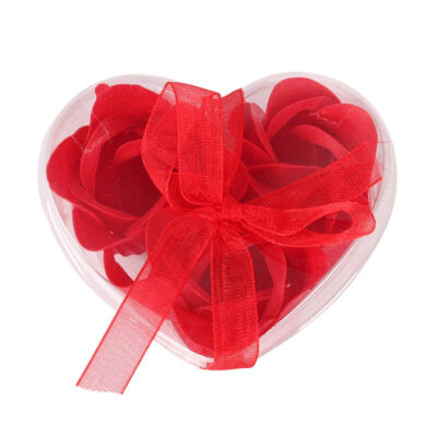 

Artificial Scented Rose Petal Bouquet Gift Box Bath Body Flower Soap Gift Wedding Party Favor 10Pcs