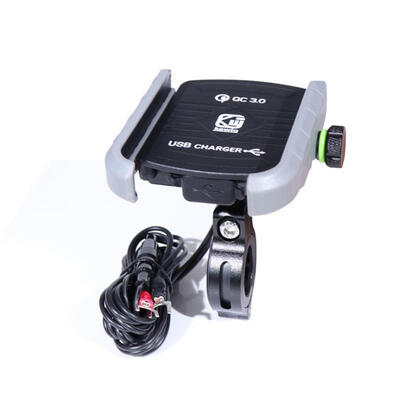 

2019 Motorcycle Bicycle Phone Holder Handlebar Clip Bracket Aluminum Bicycle Bracket Motorcycle Bracket QC30 Bracket