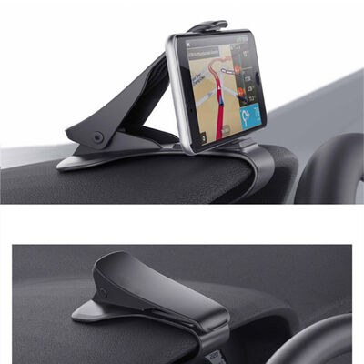 

Universal Cell Phone Holder Portable Dashboard Car Cradle Mount Silicone Mobile Phone Stand