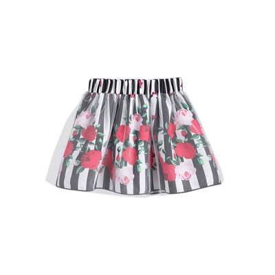 

0-5Y Summer Casual Baby Girl Floral Printing Mesh Princess Skirt Kids Toddler Clothing