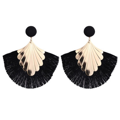 

Ladies Creative Fashion Fringed Earrings Retro Bohemia National Wind Wedding Earrings Mothers Day Gift