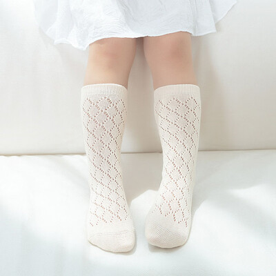

Baby Girl Socks Toddler Baby Cotton Mesh Breathable Socks Newborn Infant Non-slip Baby Girls Socks
