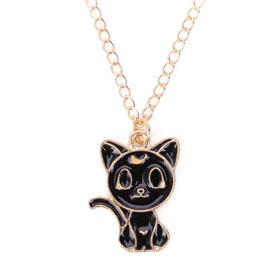 

Sailor Moon Necklace Japanese Animation Sailor Moon Luna Artemis Proplica Pendant Necklace for Kids Teens Adults&Anime-Fans