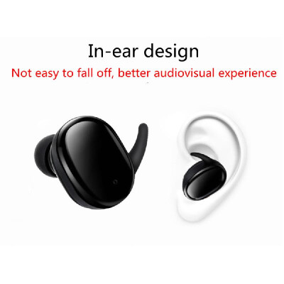 

T2C TWS Headphones BT Wireless Noise Cancelling Workout Running Outdoor Portable BT In-Ear Earbuds