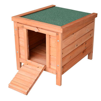 

Small Wooden Bunny Rabbit Guinea Pig House