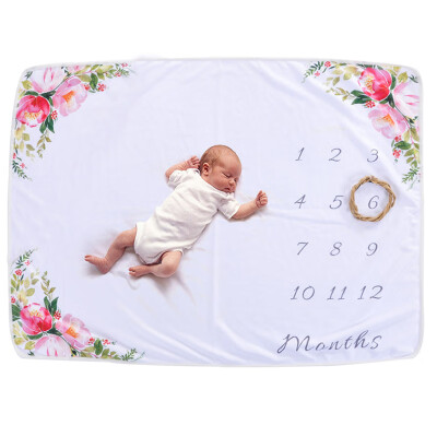 

Baby Blanket Newborn Baby Cartoon Photo Blanket Bedding Quilt For Bed Sofa blanket covers newborns photography props 102 70CM