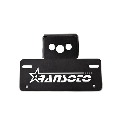

RANSOTO Motorcycle Fender Eliminator Registration Plate Kit fit for Kawasaki Z650 Ninja 650 2017-2019