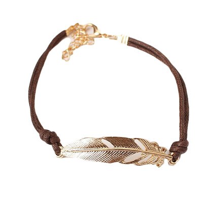 

Woven Bracelet Creative Fashion Charm Gold