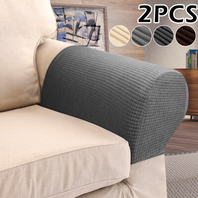 

2PCS Super Stetch Waterproof Sofa Armrest Cover Anti-Slip Sofa Armchair Slipcovers Furniture Protector Home Decor 4 Colors