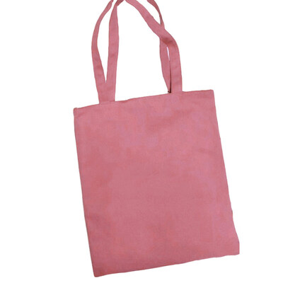 

Women Portable Simple Solid Color Large Capacity Canvas Shoulder Bag Tote Handbag