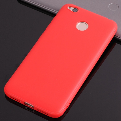 

For Xiaomi Redmi 4X Matte TPU Phone Case for Redmi 4X Ultra-thin Anti-fingerprint TPU Cover