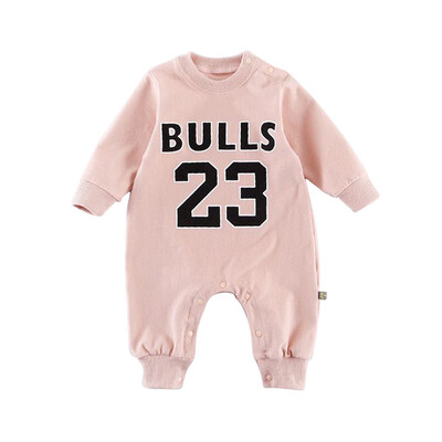 

Autumn Romper Baby Boy Girl Number Letters Print Romper Infant Long Sleeve Children Bodysuit Jumpsuit Outfits