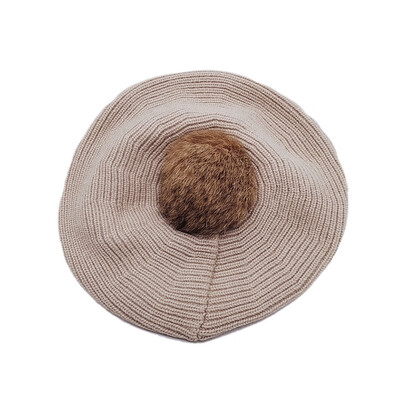 

Baby Toddler Girls Hats Kids Girl Warm Beret Hat Autumn Winter Elegant Girls Children Caps