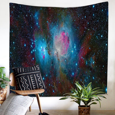 

Universe Galaxy Starry in Outer Space Colorful Space Wall Tapestry Digital Printed Fabric Wall Hanging Tapestry Home New