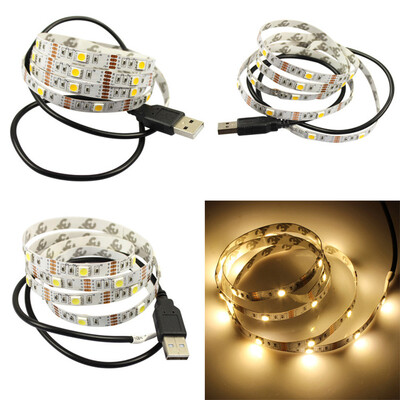 

Gobestart 5050 Bright Led 1M Usb Led Strip Lights Tv Back Light Color Changing