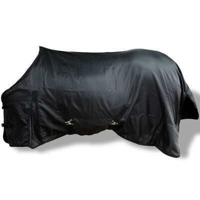 

Fleece Rug Double Layers with Surcingles 57" Black
