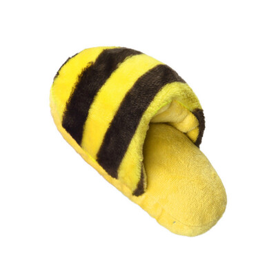 

Tailored Dog Toy Pet Puppy Chew Squeaky Squeaker Sound Plush Slipper Shape YEBW