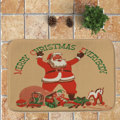 

〖Follure〗Merry Christmas Welcome Doormats Indoor Home Carpets Decor 40x60CM