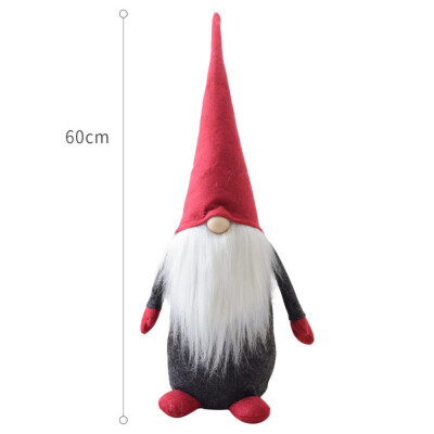 

Christmas Doll Long Hat Plush Gnome Doll Winter Elf Table Holiday Ornaments Swedish Santa Figurine Christmas Decoration For Home