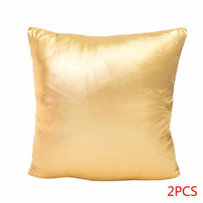 

Hot Stamping Material Pillow Case Square Pillowslip Cushion Cover Throw Car Sofa Party Bed Drawing Living Room Decor