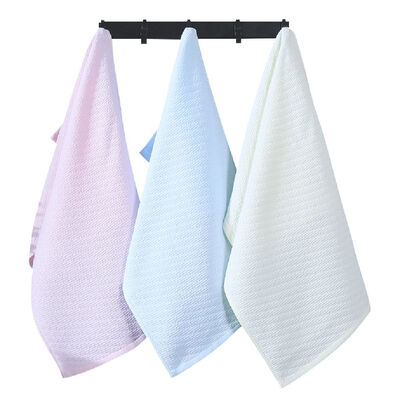 

3pcs Cotton Soft Solid Color Face Thich Towel Hair Hand Bathroom Towels Absorbent Washcloth