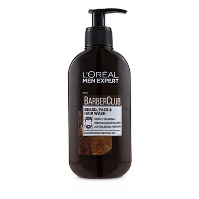 

LOREAL - Men Expert Barber Club Beard Face & Hair Wash 200ml676oz