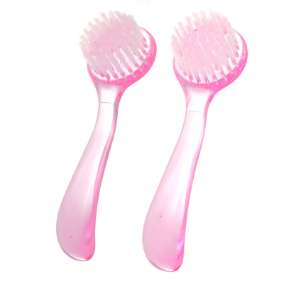 

2pcs Hand-gripping Nail Brushes Fingernail Scrubbing Toe Nails Cleaning Brushes Nails Cleaner Manicure Pedicure Brushes Nail Art