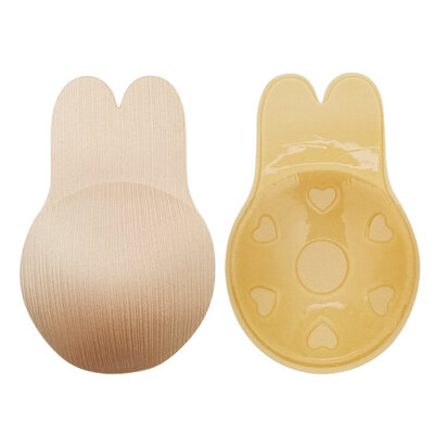 

Womens Reusable Adhesive Nipple Covers Invisible Silicone Sticky Nipple Covers Strapless Breathable Lift Breast Petals
