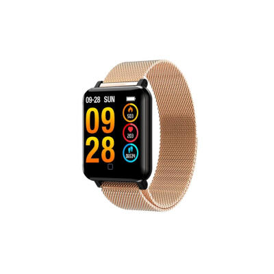 

M19 Heart Rate Blood Pressure IP68 Anti-watercolor Screen Smart Wristband Multi-function Steel Belt Smart Wristband