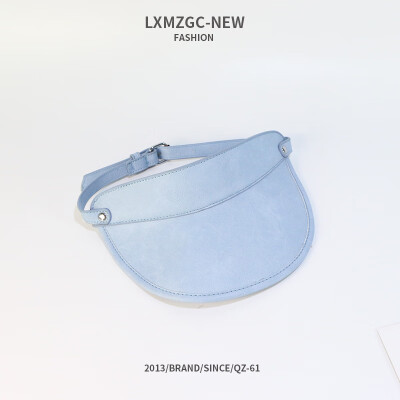 

high-quality Pu leather small crowd design of empty cap female spring&summer caps