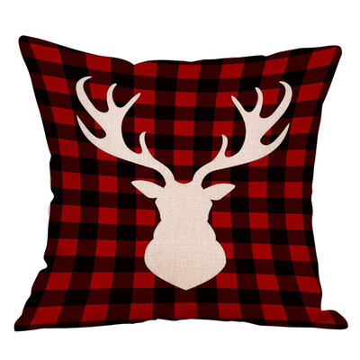 

〖Follure〗A Festival Pillow Case Linen Sofa Waist Throw Cushion Cover NEW