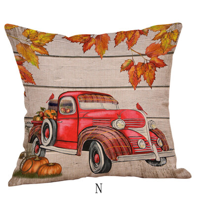 

〖Follure〗Halloween Pillow Cases Linen Sofa Pumpkin ghosts Cushion Cover Home Decor
