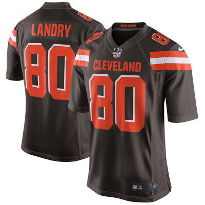 

Mens Football Jersey Cleveland Browns Jarvis Landry Brown Game Jersey