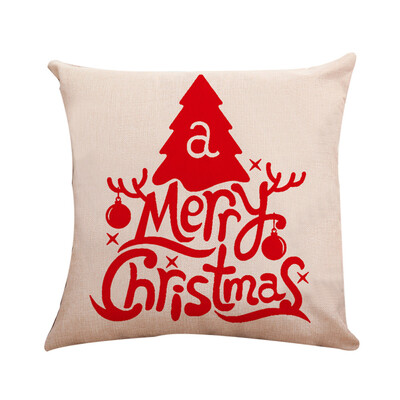 

Tailored Christmas Pillow Covers Embroidery Throw Pillow Cases for Home Car Decorative