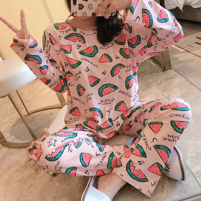 

Women Sleepwear Nightgown Pajama Set Tops with Pants