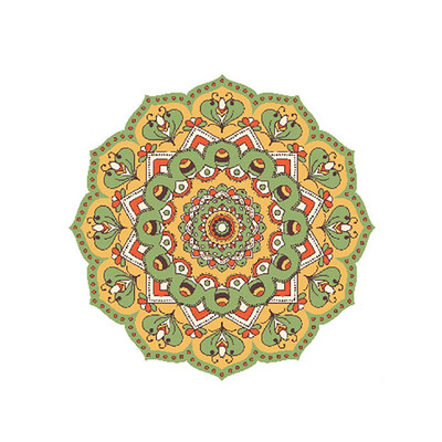 

Wall Sticker Mandala Three-dimensional Wall Sticker living room bedroom study Self-adhesive Removable Home Decoration