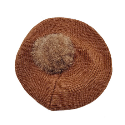 

Baby Toddler Girls Hats Kids Girl Warm Beret Hat Autumn Winter Elegant Girls Children Caps