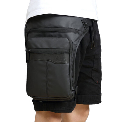 

Mens Waterproof Drop Leg Bag Oxford Outdoor Motorcycle Rider Military Tactical Fanny Waist Pack Travel Thigh Pouch Bum Belt Hip