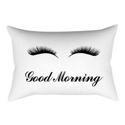 

30x50cm Eyelash Out Soft Velvet Cushion Cover Case Marble Pillow Covers Decorations Sofa House Pillowcase Gift For Living Room